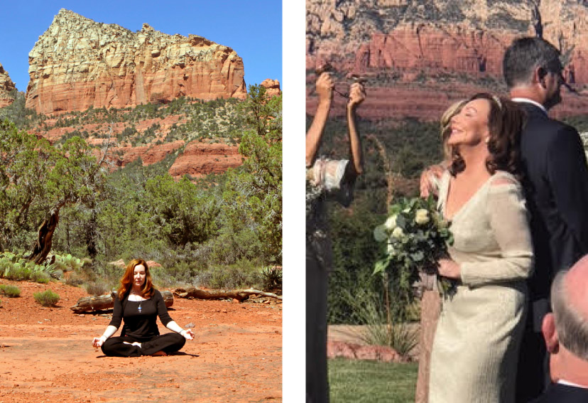 Debra found inner peace in Sedona