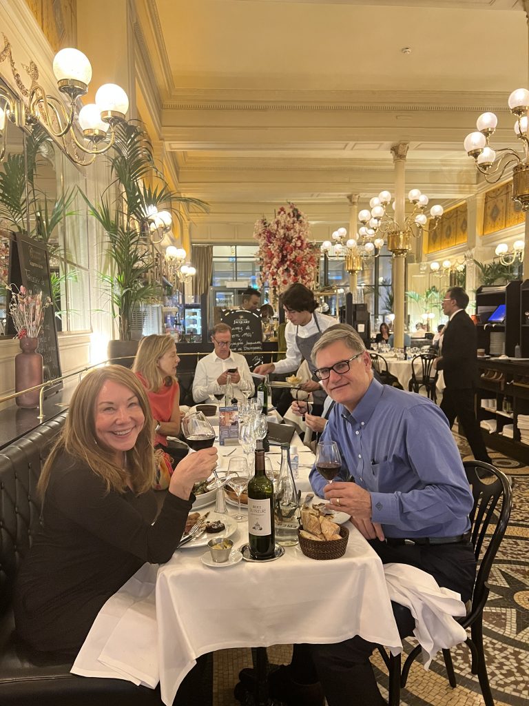 paris dinner debr richard