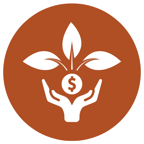 grow your business:, ai icon grow business