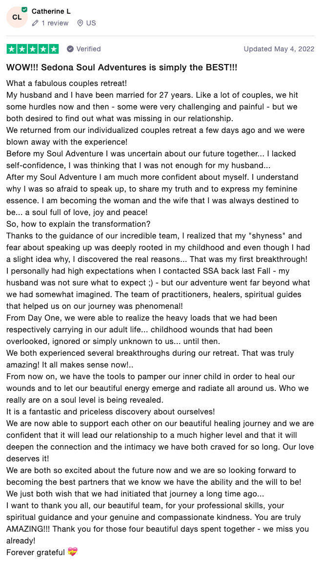 catherine ssa couples testimonial