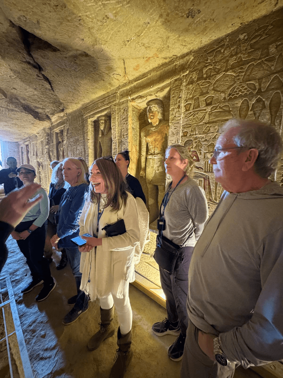 Sedona Soul Adventures group at the Tomb of Whatye